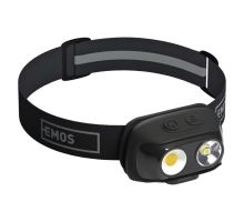 COB LED nabíjecí čelovka P3542, 500lm, 130m, Li-pol 1200 mAh (11)