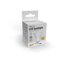 Solight LED žárovka, bodová , 3W, GU10, 3000K, 260lm, bílá (1)