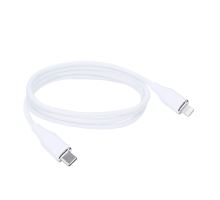 Solight USB-C/Lightning kabel, USB-C konektor - Lightning konektor, silikon, 2m (1)