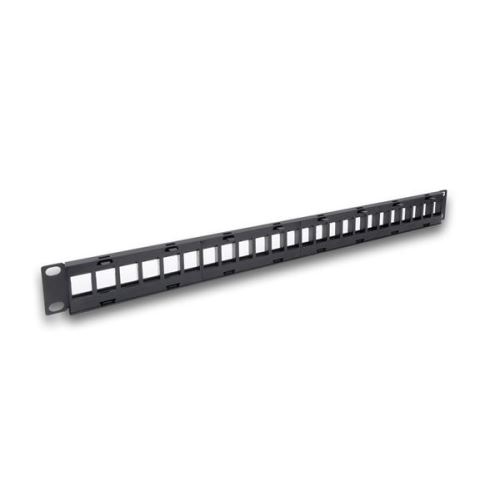 Patch panel modulární 1U (bez vyvazovací lišty) LINKEO 19"