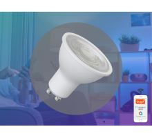 LED žárovka WIFI 4,5W - GU10 / CCT + RGB - ZLS135WA LED žárovka WIFI 4,5W - GU10 / CCT + RGB - ZLS135WA