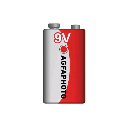 Baterie 6F22 (9V) Zn AGFAPHOTO 1ks / shrink