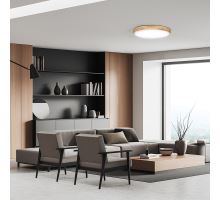 Solight LED osvetlenie s diaľkovým ovládačom Solid Oak, 48W, 3360lm, 39cm, zmena chromatickosti, stmievateľné (2)