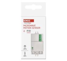 MW senzor (pohybové čidlo) IP20 B 1200W biely (6)