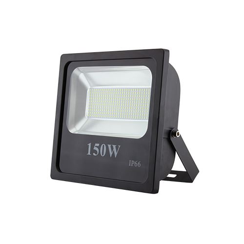 LED reflektor Slim SMD 150W černý, 5500K, 13500lm