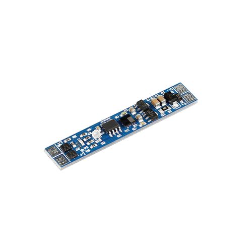 Spínač pre LED pásiky bezdotykový do profilu, 4A, 12 / 24V, modrá LED