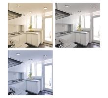 LED prisadené svietidlo NEXXO, kruhové, strieborné, 12,5W, so zmenou CCT (5)