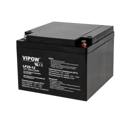Batéria olovená 12V 28Ah VIPOW
