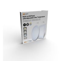 Solight LED mini panel CCT, podhľadový, 24W, 1800lm, 3000K, 4000K, 6000K, okrúhly (6)