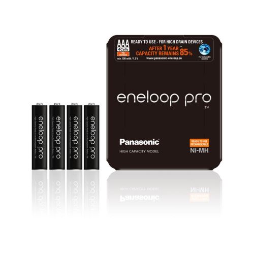 Baterie AAA (R03) nabíjecí 1,2V/930mAh Eneloop PRO Sliding P PANASONIC