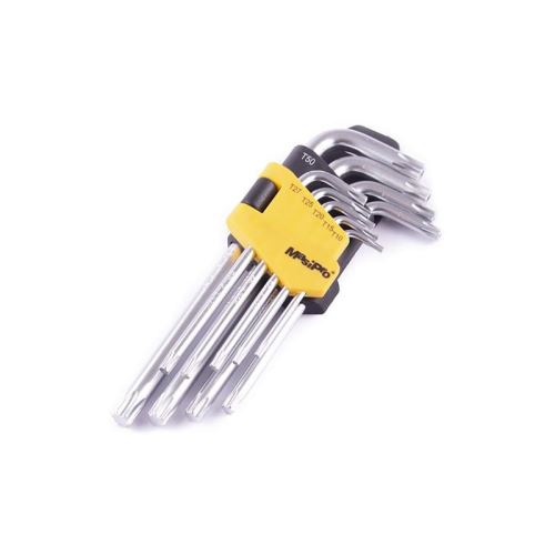 Sada L-kľúčov TORX TES 108866 9ks