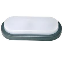 LED svietidlo SMD ovál 18W 4000K IP54 LED-BL18W šedá