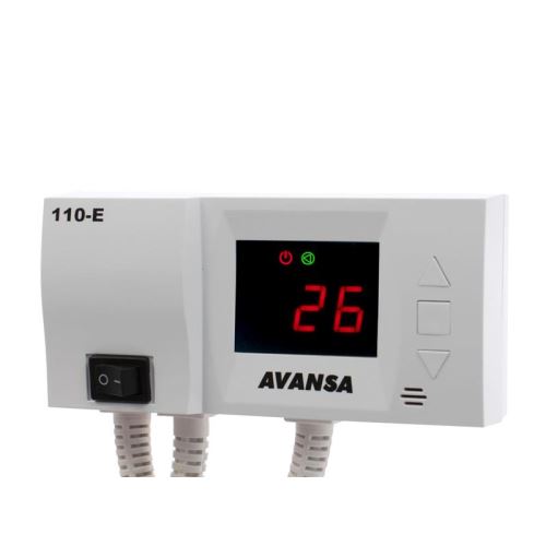 Termostat AVANS 110E príložný