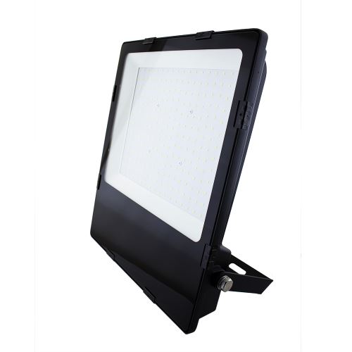 LED reflektor SLIM profi 200W, 26000lm, 5000K, černý