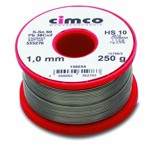 CIMCO 150052  Letovací drát  1 mm (100 g)