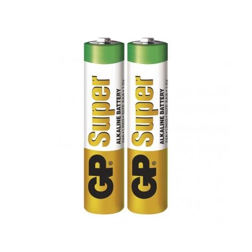 GP alkalická batéria SUPER AAA (LR03) 2SH