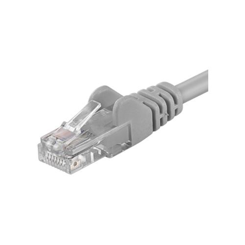 ZPK-UC6-5-F Zcomax patch kabel cat.6 nestíněný 5m šedý