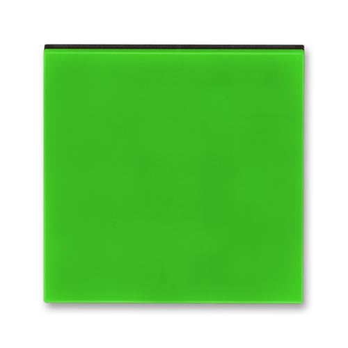 Kryt jednoduchý, zelená/kouřová černá, ABB Levit 3559H-A00651 67