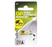 Alkalická speciální baterie GP 29AF (A32, L822) 9 V
