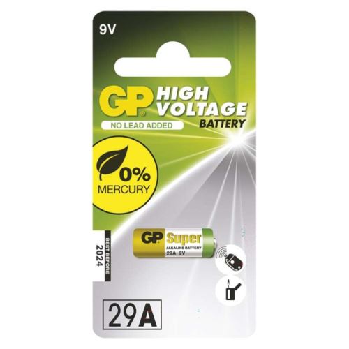 Alkalická speciální baterie GP 29AF (A32, L822) 9 V