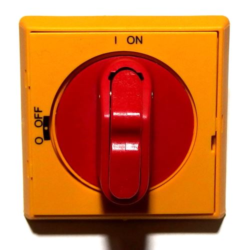 OHYS2RJ Rukojeť do panelu pro odpínače OT, na 4 šrouby ABB 1SCA105323R1001