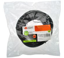 Solight flexo šňůra, 5m, 3 x 2.5mm2, gumová H07RN-F3, černá (1)