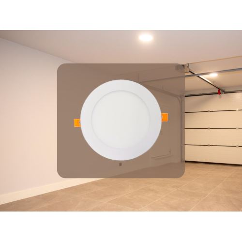 LED panel 12W / PR / SMD / 2800K / WH - LPL113