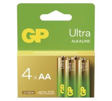 Alkalická baterie GP Ultra AA (LR6)