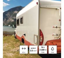 Guma-neoprén predĺž. kábel, bubon kovový - 4z, 40m, 2,5mm2 (4)