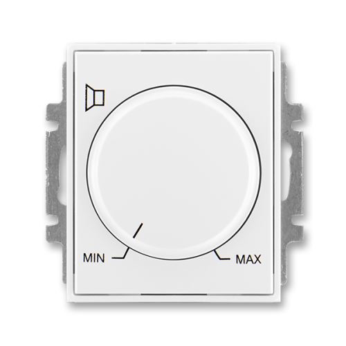 Regulátor hlasitosti, biela / biela, ABB Element, Time 5016-A10100 03
