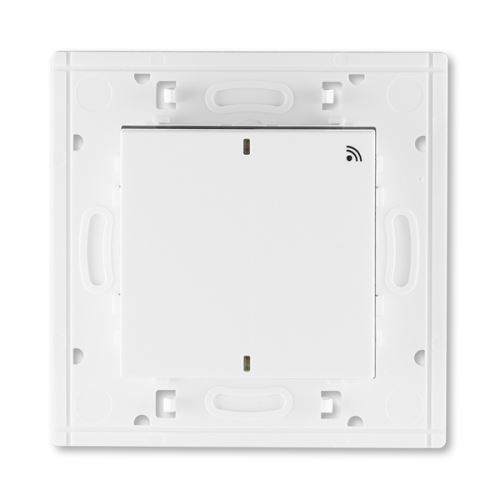 Vysílač RF jednonásobný, nástěnný, 868 MHz, bílá/kouřová černá, ABB Levit 3299H-A21908 62