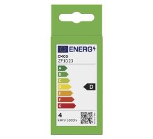 LED žárovka Filament Mini Globe / E14 / 3,4 W (40 W) / 470 lm / neutrální bílá (6)