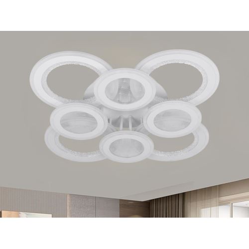 LED stropní svítidlo s dálkovým ovladačem 200W - J3347/W