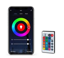 Solight Wifi Smart LED světelný pás, RGB, 5m, sada s adaptérem a dálkovým ovladačem (2)