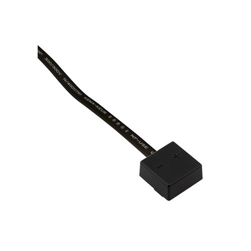 Napájací konektor k lište nápletom čierna, max. 8 A