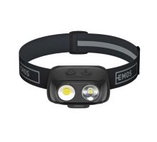 COB LED nabíjecí čelovka P3542, 500lm, 130m, Li-pol 1200 mAh (7)