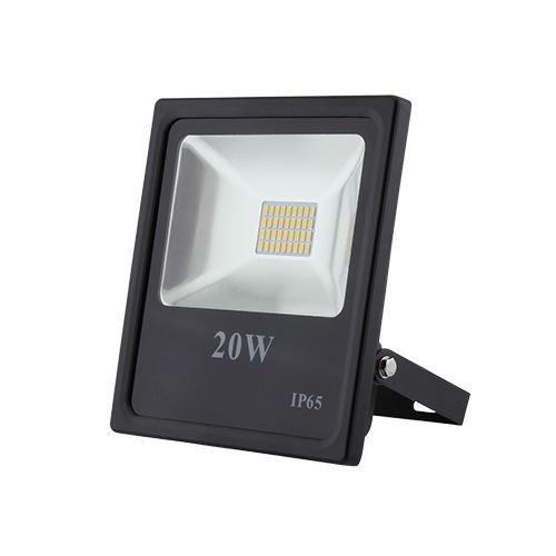 LED reflektor Slim SMD  20W černý, 5500K, 1800lm