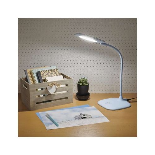 LED stolní lampa STELLA, modrá