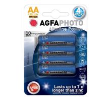 Batéria AA (LR6) alkalická AGFAPHOTO Power 4ks / blister