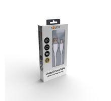 Solight lightning kabel, USB 2.0 A konektor - Lightning konektor, blistr, 1m (2)