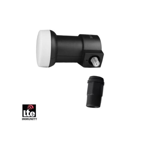Satelitní konvertor GT-SAT Single LNB s filtrem 4G LTE