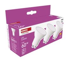 LED žárovka Classic MR16 / GU10 / 7 W  (60 W) / 806 lm / neutrální bílá (13)