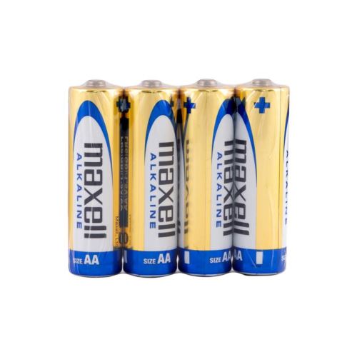 Baterie AA (R6) alkalická MAXELL 4ks / shrink