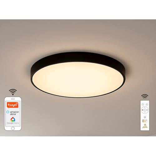 LED svítidlo OPAL + dálkový ovladač + Wifi 48W - LC902AS/BK