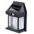 Solight LED solární lucerna nástěnná, teplá bílá, 12x17cm, černá