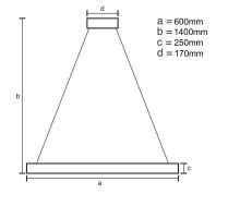 LED svítidlo + dálkový ovladač 80W - J6342/C (9)