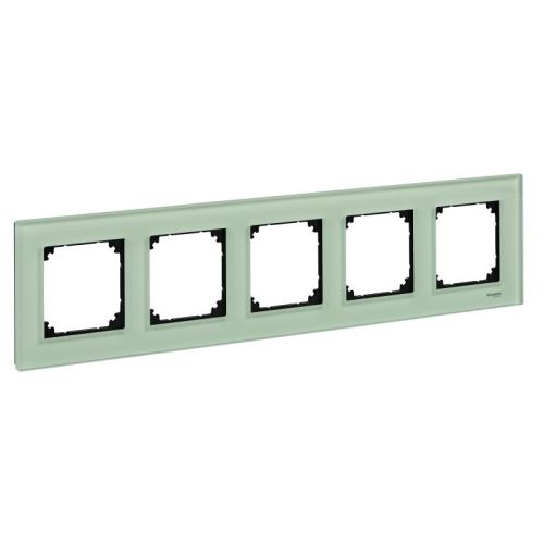 M-Elegance rámček 5-násobný pravé sklo Emerald Green