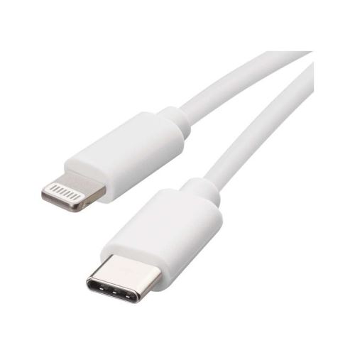 Nabíjecí a datový kabel USB-C 2.0 / Lightning MFi, 1 m, bílý