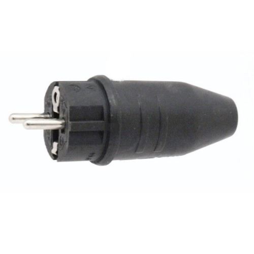 Vidlice celogumová 3x2,5mm2, IP44 1149290