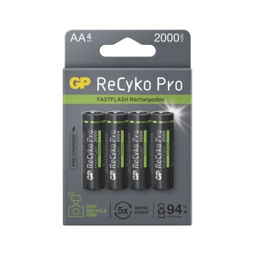 Nabíjacie batérie GP ReCyko Pre Photo Flash AA (HR6)